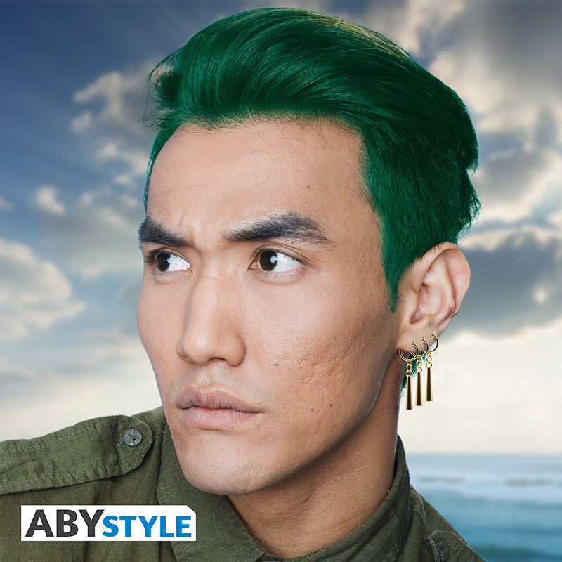One Piece Earrings Set "Zoro"