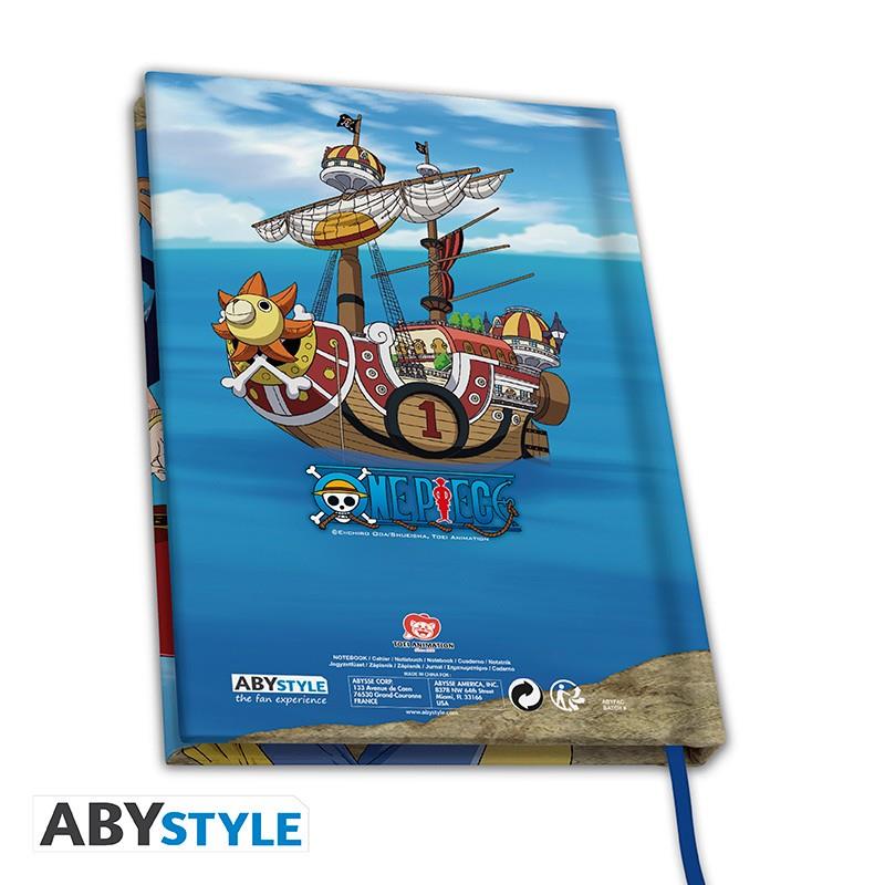 One Piece A5 Notizbuch "Strohhutbande"