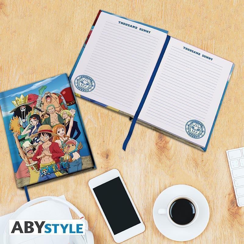 One Piece A5 Notizbuch "Strohhutbande"