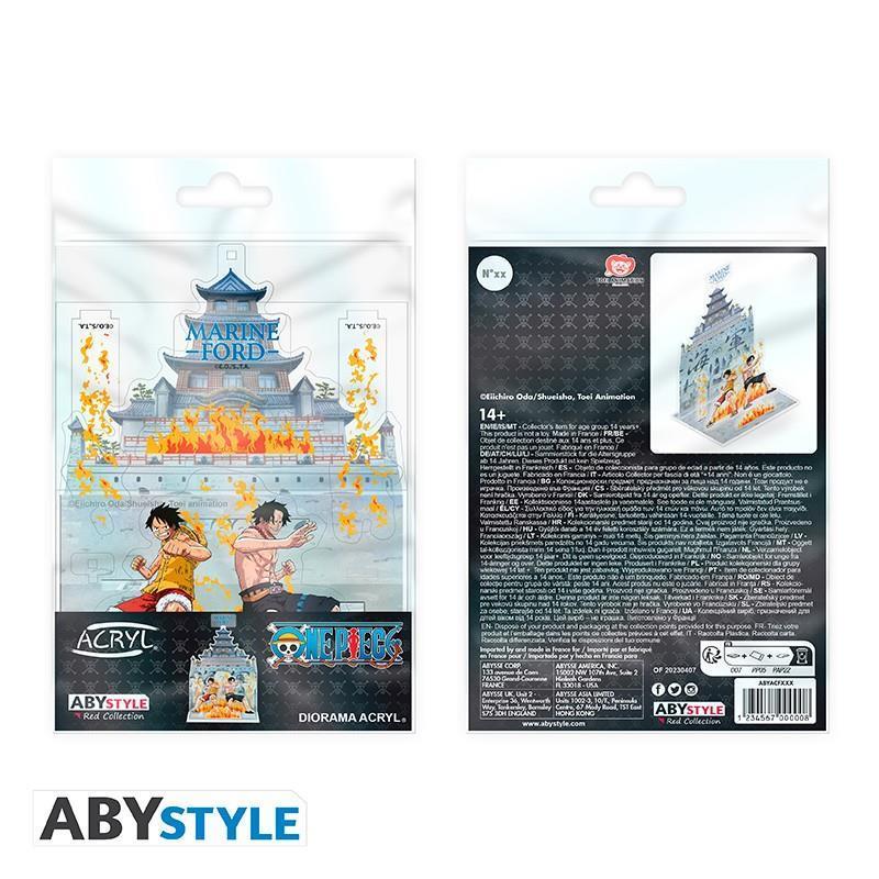 One Piece Acryl Diorama "Marineford"