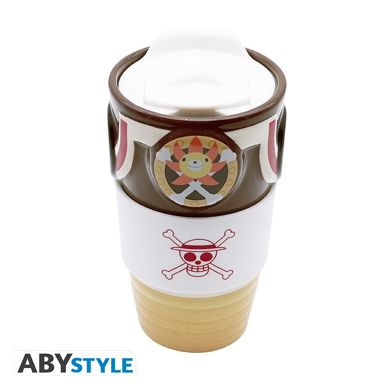 One Piece Ceramic Travel Mug "Thousand Sunny"