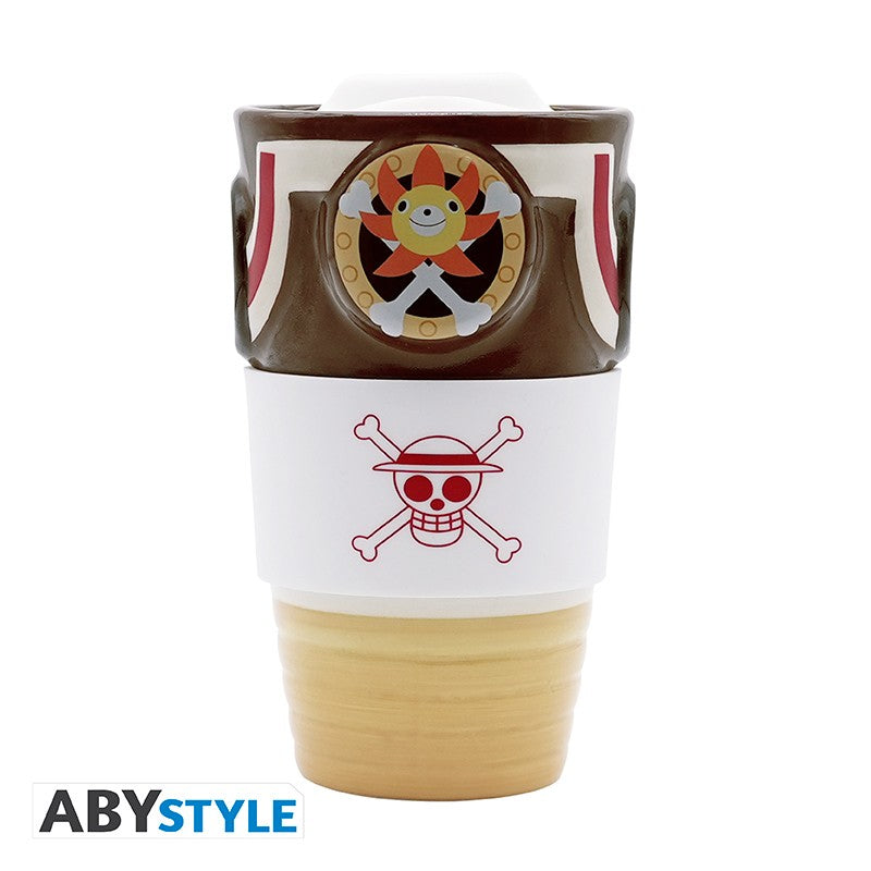 One Piece Ceramic Travel Mug "Thousand Sunny"