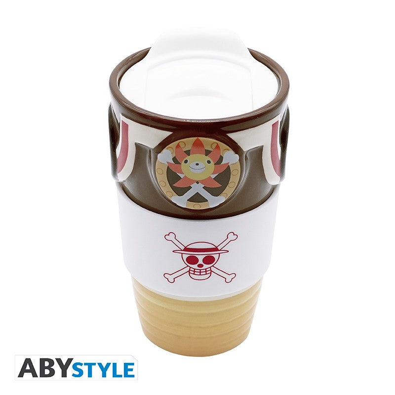 One Piece Ceramic Travel Mug "Thousand Sunny"
