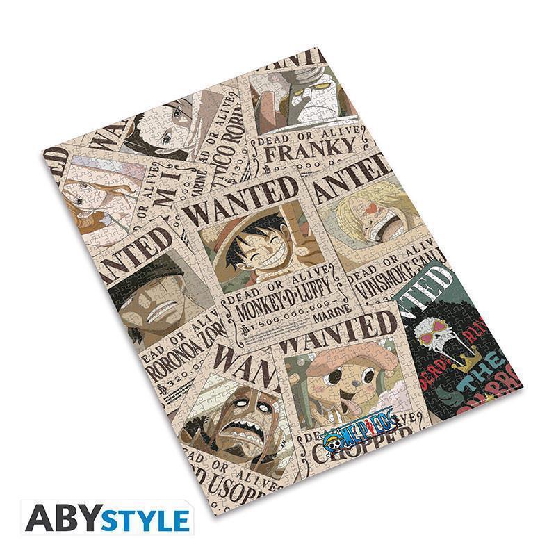 One Piece Jigsaw Puzzle "Wanted" (1.000 Pieces)