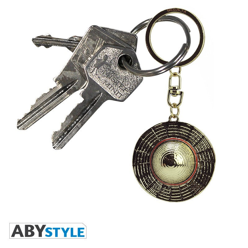 One Piece 3D Keychain "Ruffy's Hat"