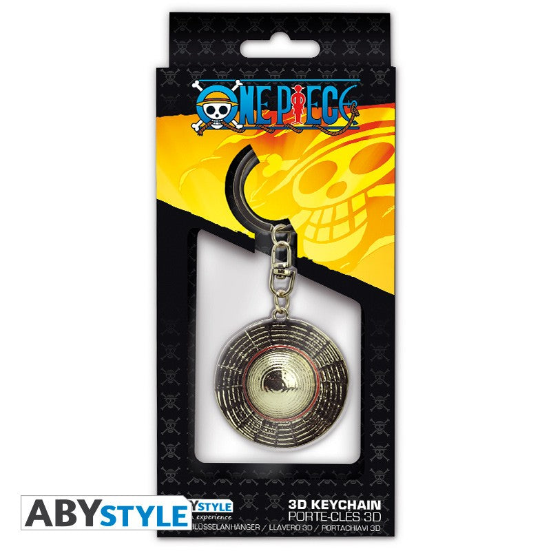One Piece 3D Keychain "Ruffy's Hat"