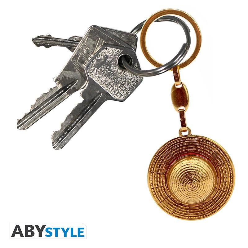 One Piece 3D Keychain Straw Hat