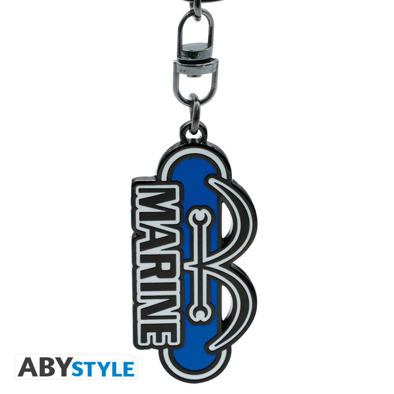 One Piece Keychain "Marine"