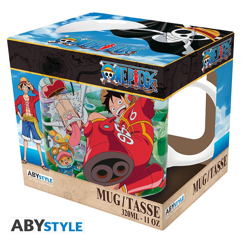 One Piece Mug "Ruffy & Vegapunk"