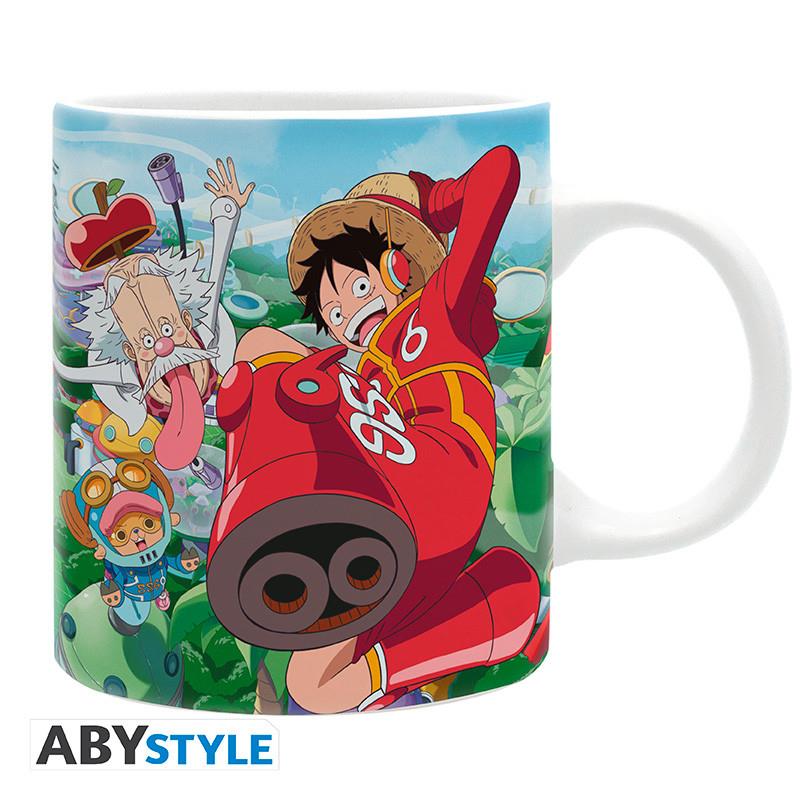 One Piece Tasse "Ruffy & Vegapunk"
