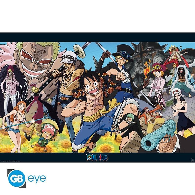 One Piece Maxi-Poster "Dressrosa" 91,5 x 61 cm