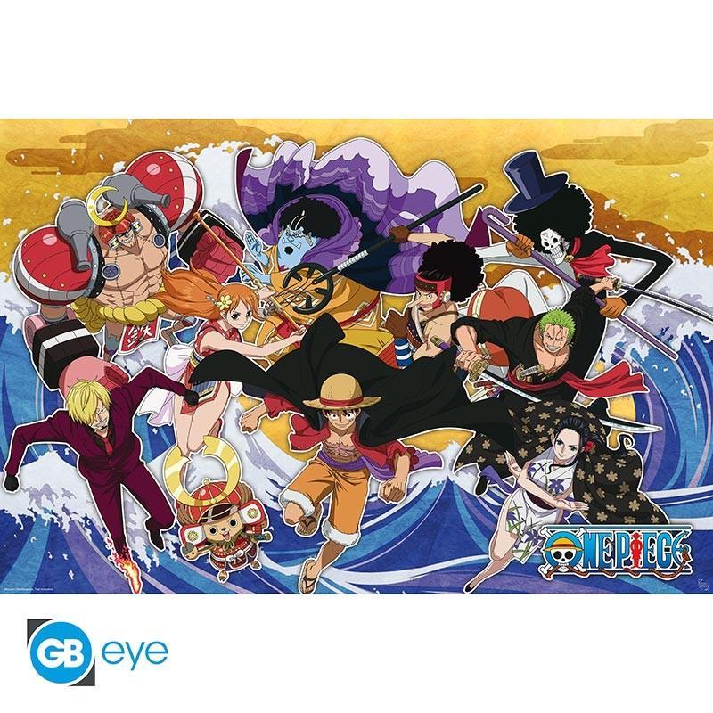 One Piece Maxi-Poster "The Crew in Wano Country" 91,5 x 61 cm