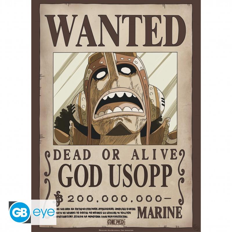 One Piece Chibi Poster-Set "Usopp & Franky" 52 x 38 cm