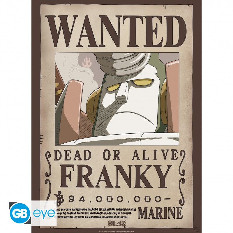One Piece Chibi Poster-Set "Usopp & Franky" 52 x 38 cm