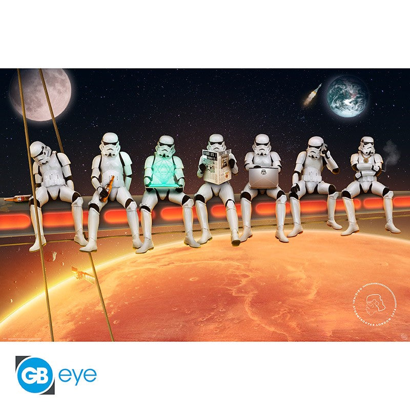 Star Wars Original Stormtrooper Maxi Poster "On Girders"