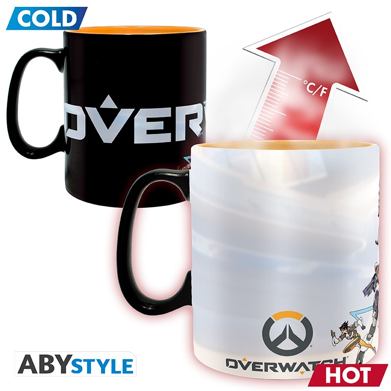 Overwatch Heat Change Mug Heroes