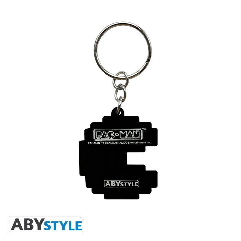 Pac-Man PVC Keychain