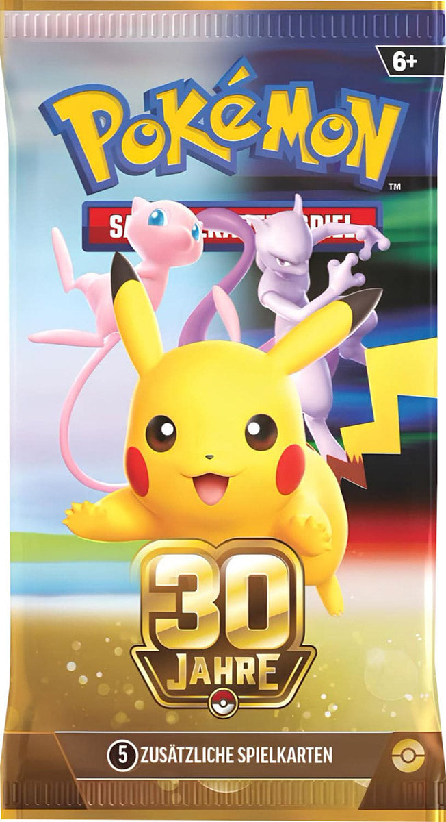 Pokémon Sammelkartenspiel 30 Jahre Booster Pack (DE)