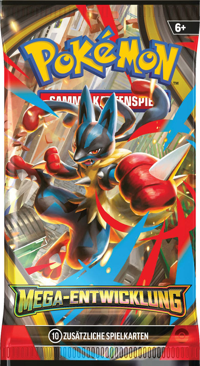 Pokémon Sammelkartenspiel Mega-Entwicklung Booster-Pack (GER)