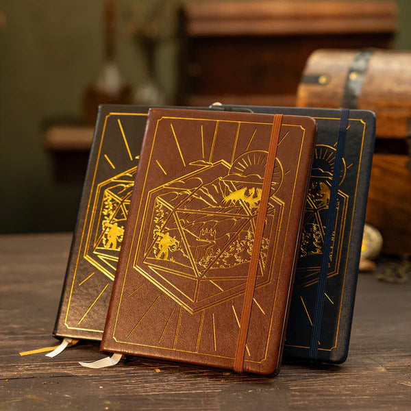 DnD 5e Player Journal Black