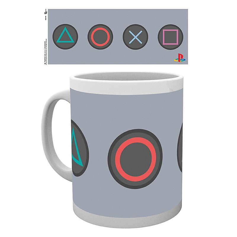 Playstation Mug Buttons