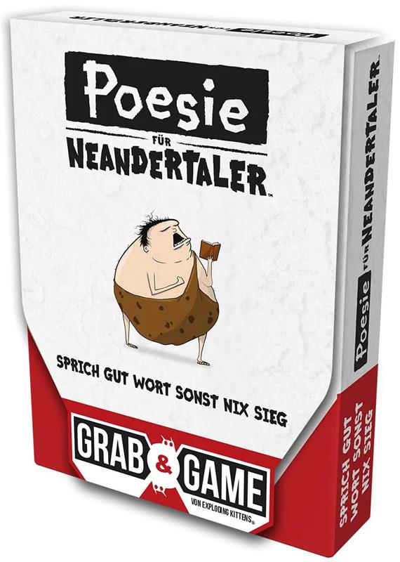 Poesie für Neandertaler: Grab & Game (DE)
