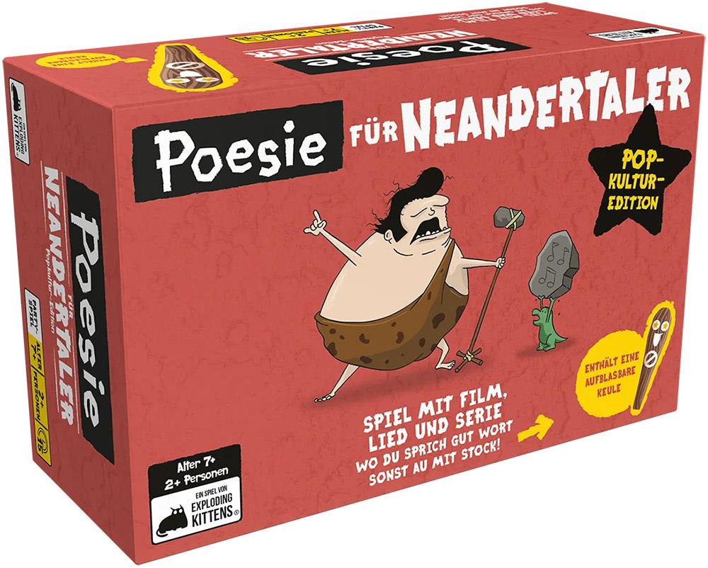 Poesie für Neandertaler Popkultur-Edition (DE)