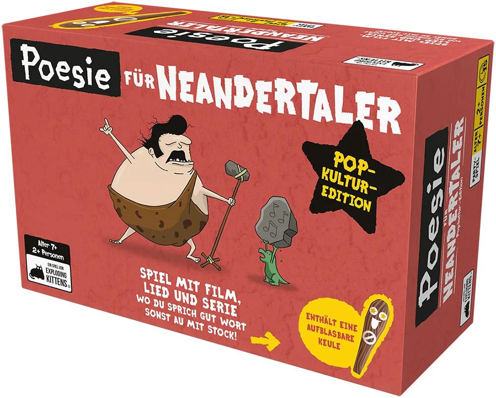 Poesie für Neandertaler Popkultur-Edition (DE)