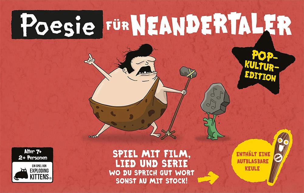 Poesie für Neandertaler Popkultur-Edition (DE)