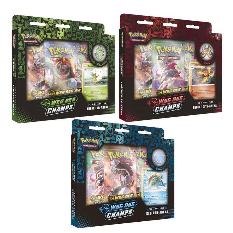 Pokemon Schwert & Schild 3.5 Weg des Champs Pin Kollektion (GER)