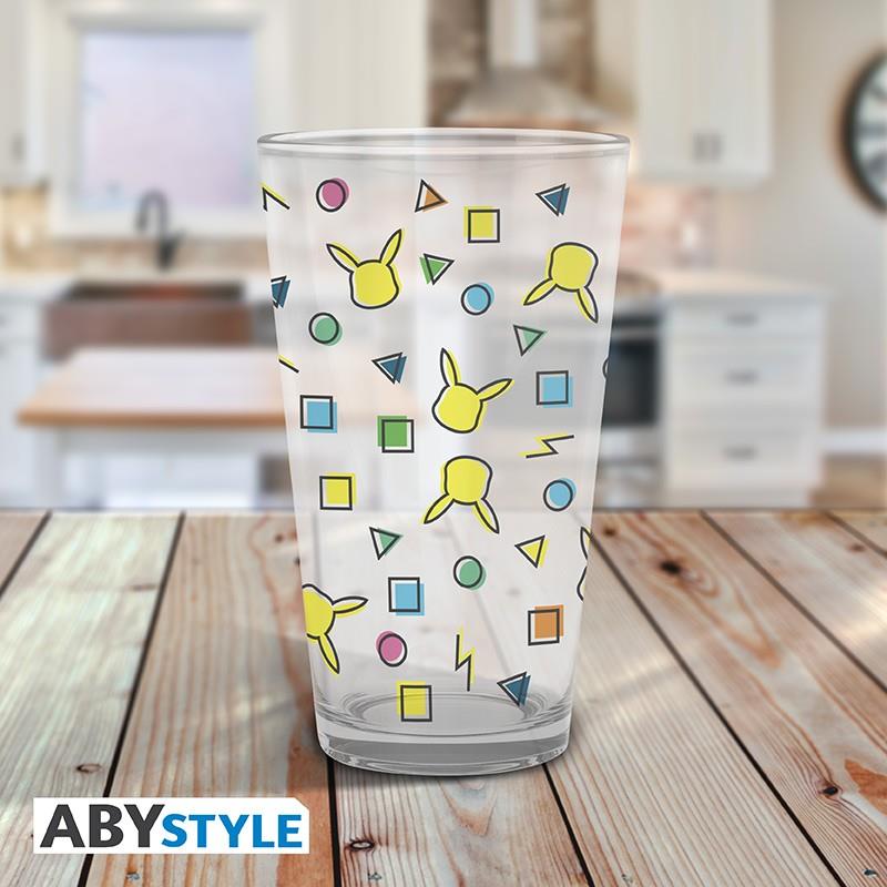 Pokémon Glass Pkachu Pattern (large)