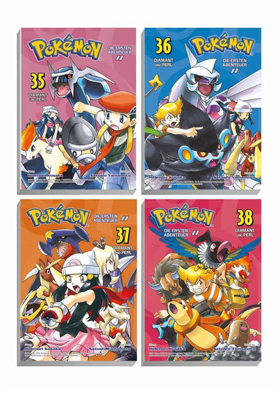 Pokémon - Manga Pack 10: Diamant und Perl 2
