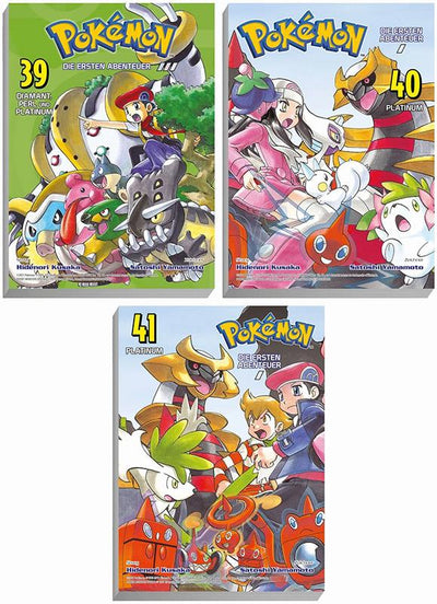 Pokémon - Manga Pack 11: Platinum+Diamant, Perl und Platinum