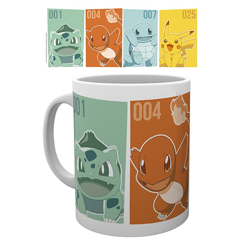 Pokémon Tasse Starter-Pokémon Classic
