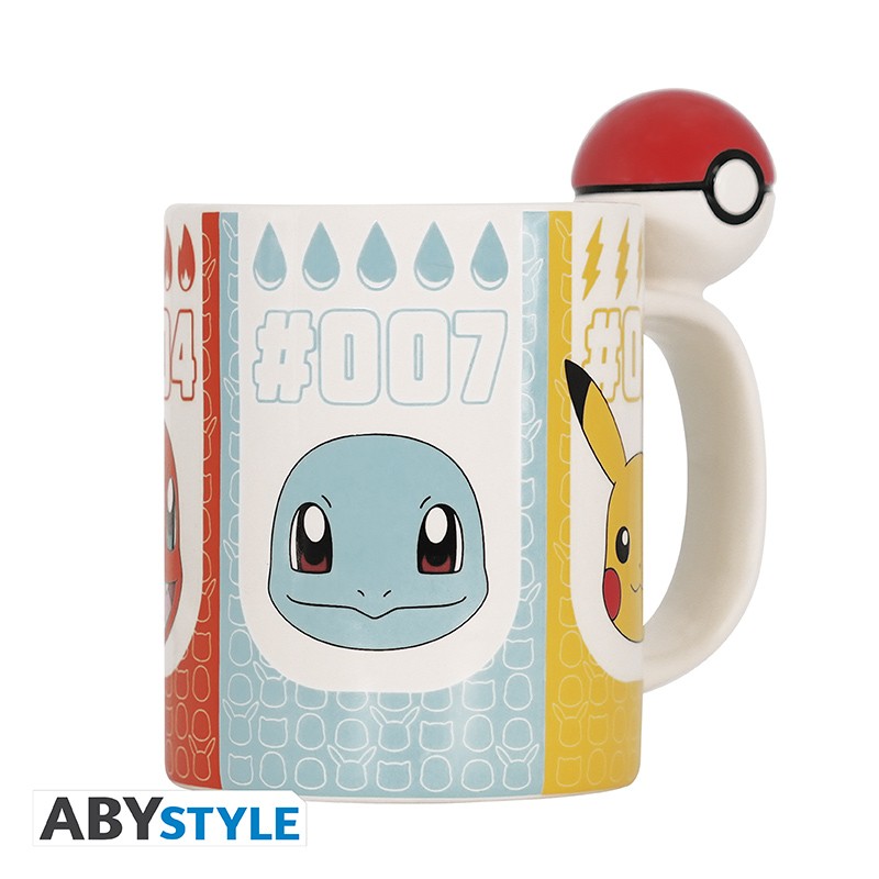 Pokémon 3D Tasse "Pokéball"