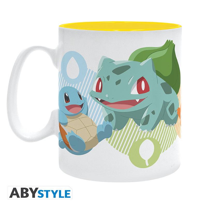 Pokémon Tasse "Pikachu und Kanto Starter"