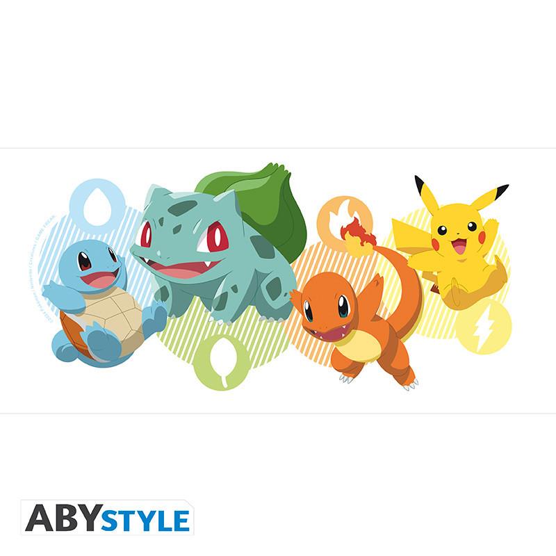 Pokémon Tasse "Pikachu und Kanto Starter"