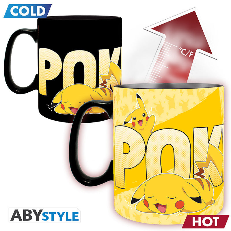 Pokémon Heat Change Mug "Pikachu" 460 ml