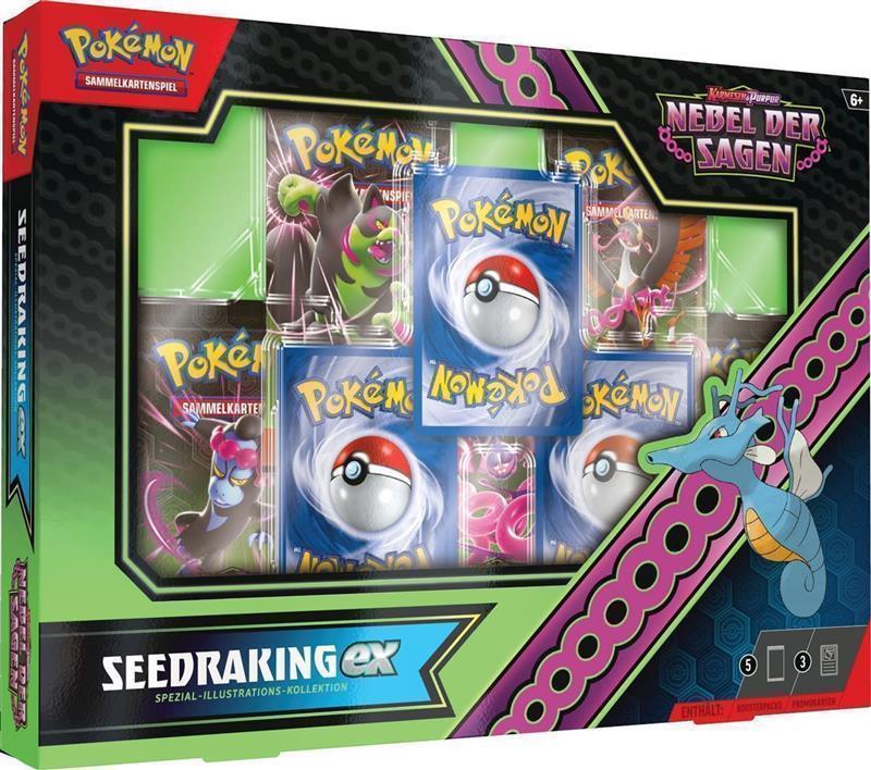 Pokemon Karmesin & Purpur 06.5 Nebel der Sagen Illustrations-Kollektion (GER) Seedraking