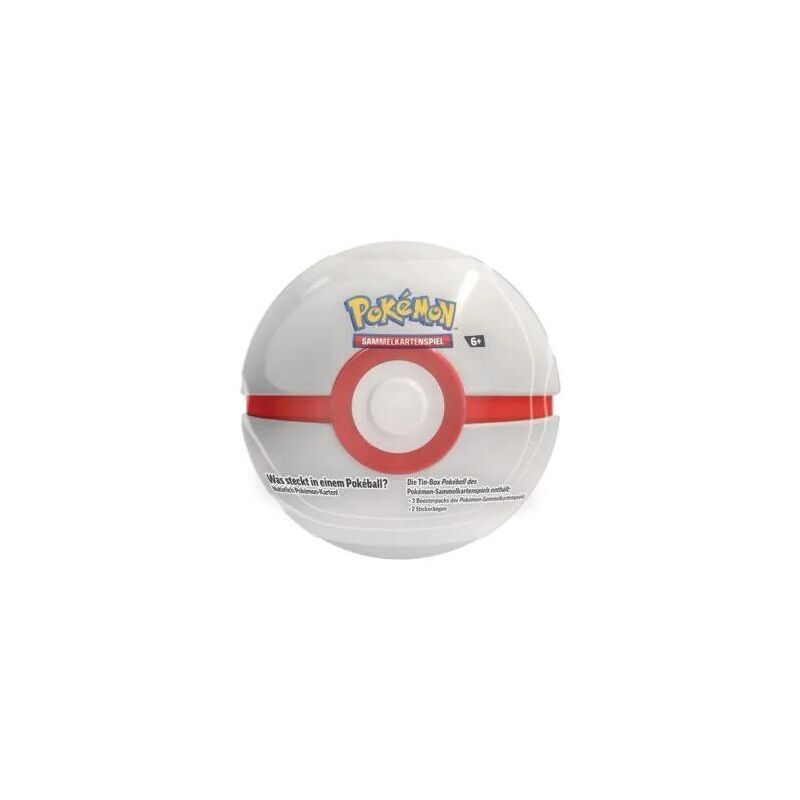Pokémon Pokeball Tin Herbst 2024 (DE) Premierball (Weiß)