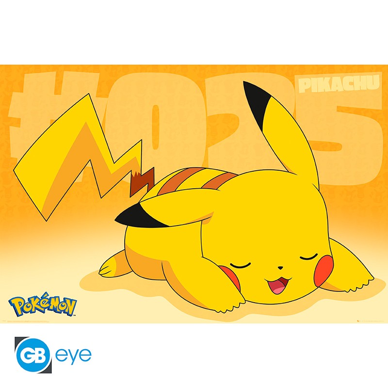 Pokémon Maxi Poster "Pikachu Asleep"