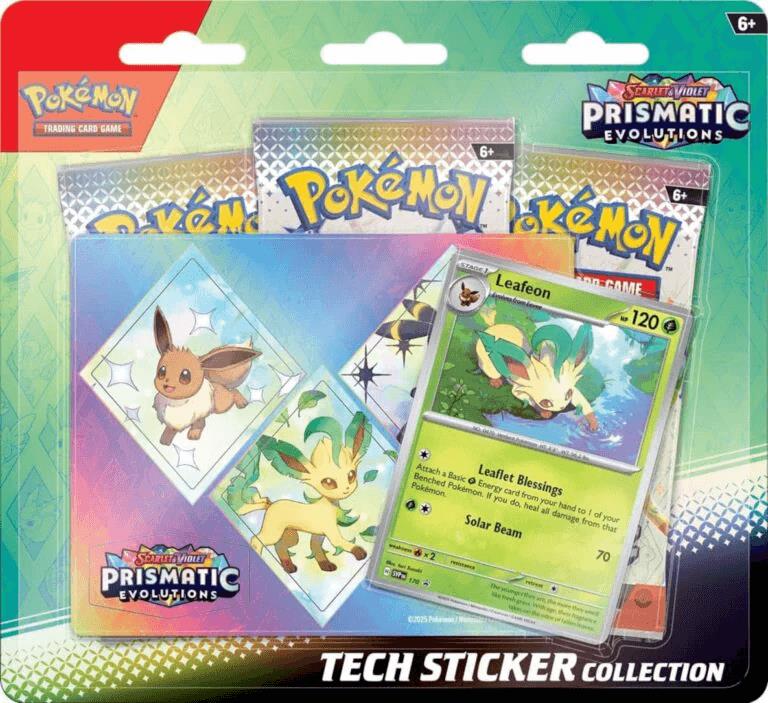 Pokémon Karmesin & Purpur 08.5 Prismatische Entwicklungen Tech-Sticker-Kollektion Folipurba (DE)