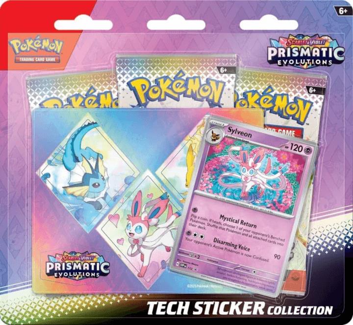 Pokémon Karmesin & Purpur 08.5 Prismatische Entwicklungen Tech-Sticker-Kollektion Feelinara (DE)