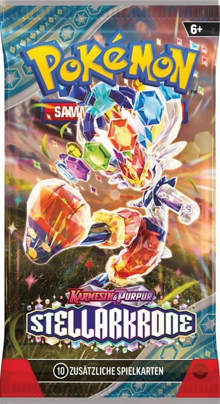 Pokémon Sammelkartenspiel Stellarkrone Booster-Pack (DE)