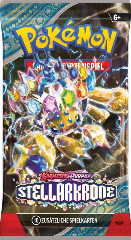 Pokémon Trading Card Game Stellar Crown Booster Pack (GER)