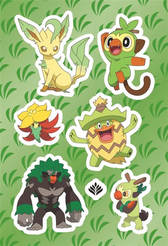 Pokémon - Superstarker Sticker- und Malspaß