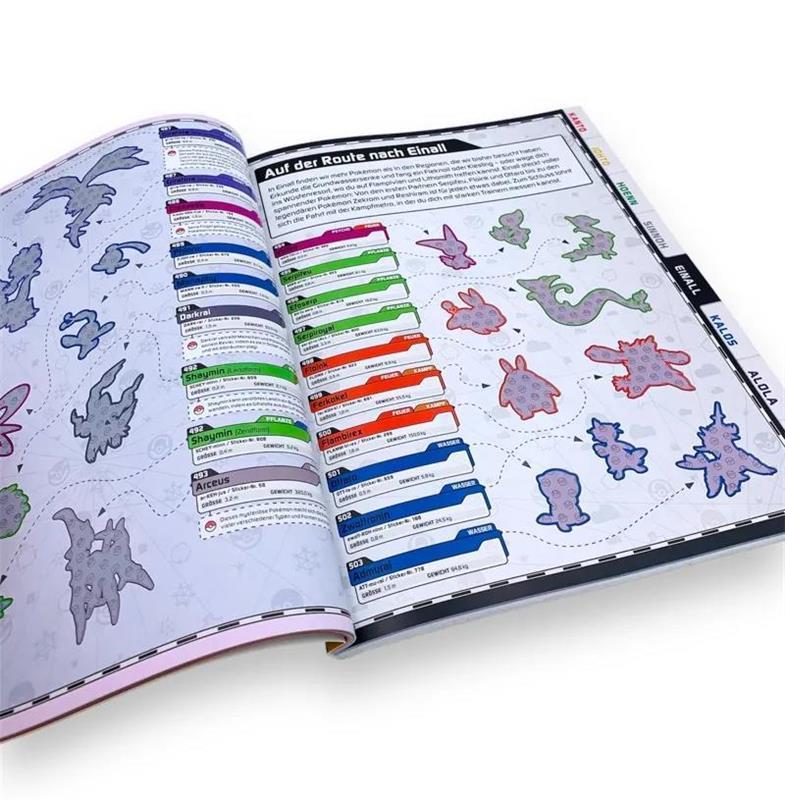Pokémon - Das große Stickerbuch mit allen Regionen von Kanto bis Galar