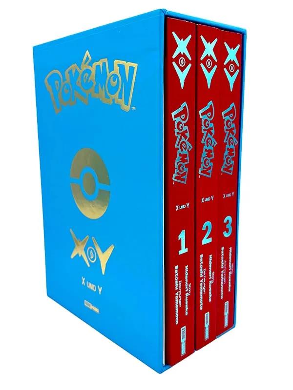 Pokémon X und Y Schuber mit 3 Deluxe-Bänden (2.000)
