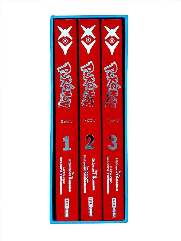 Pokémon X und Y Schuber mit 3 Deluxe-Bänden (2.000)