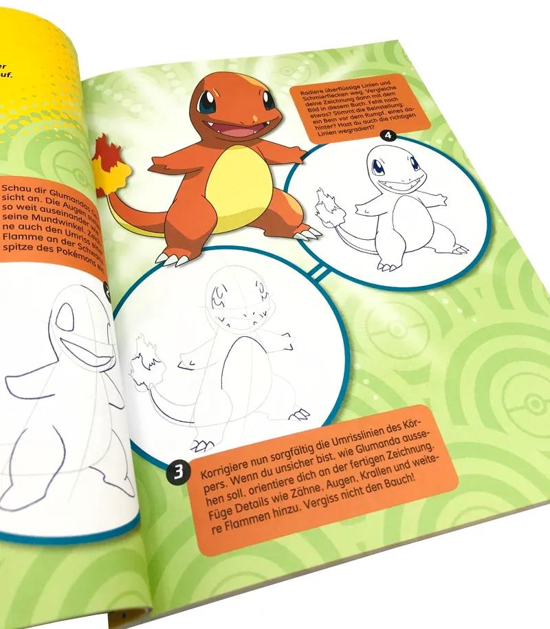 Pokémon - Zeichne Pokémon Schritt für Schritt